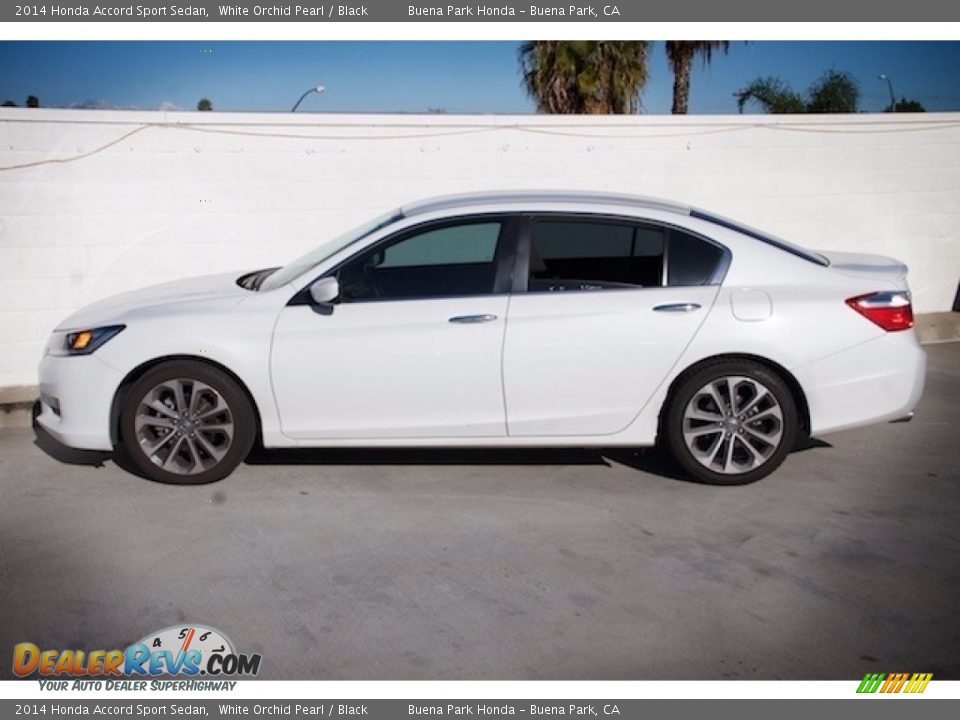 2014 Honda Accord Sport Sedan White Orchid Pearl / Black Photo #10