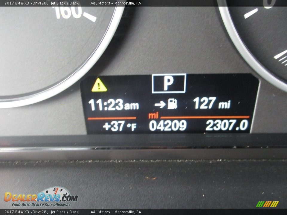 2017 BMW X3 xDrive28i Jet Black / Black Photo #20