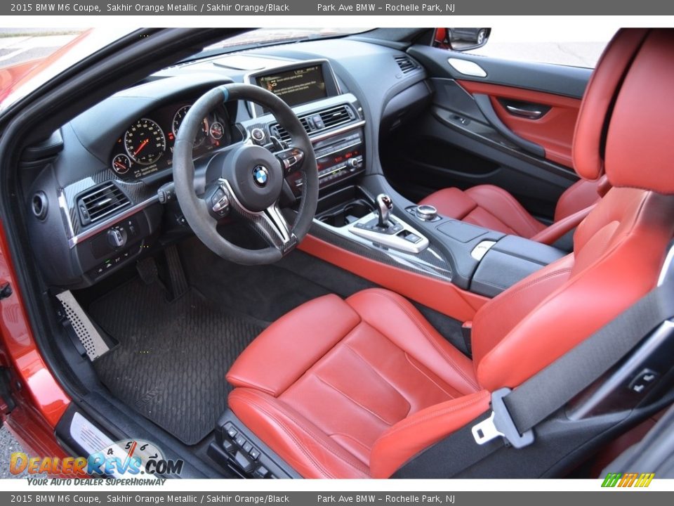 Sakhir Orange/Black Interior - 2015 BMW M6 Coupe Photo #10