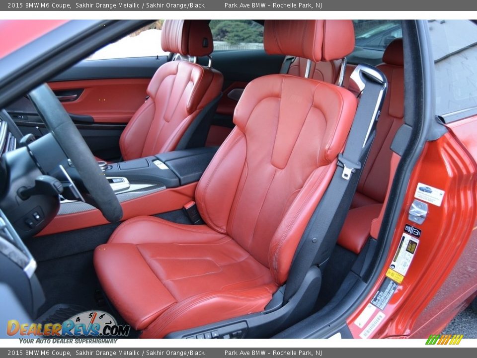 Front Seat of 2015 BMW M6 Coupe Photo #13