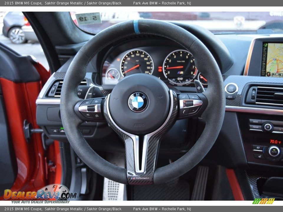 2015 BMW M6 Coupe Steering Wheel Photo #17