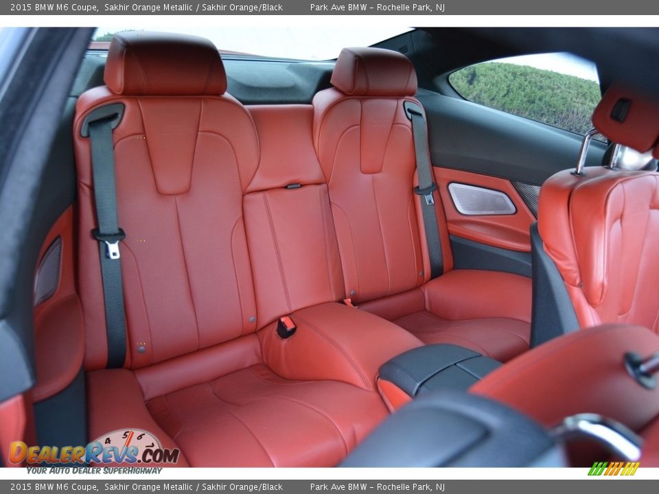 Rear Seat of 2015 BMW M6 Coupe Photo #24