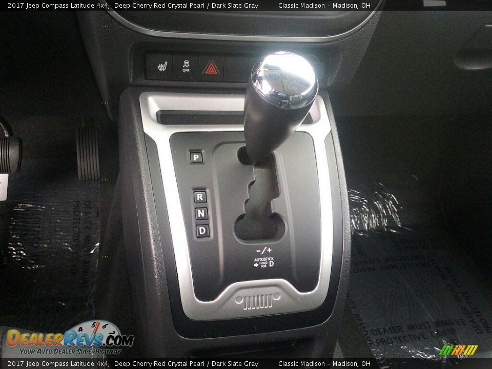 2017 Jeep Compass Latitude 4x4 Deep Cherry Red Crystal Pearl / Dark Slate Gray Photo #5