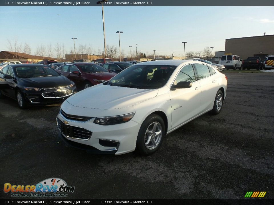2017 Chevrolet Malibu LS Summit White / Jet Black Photo #1