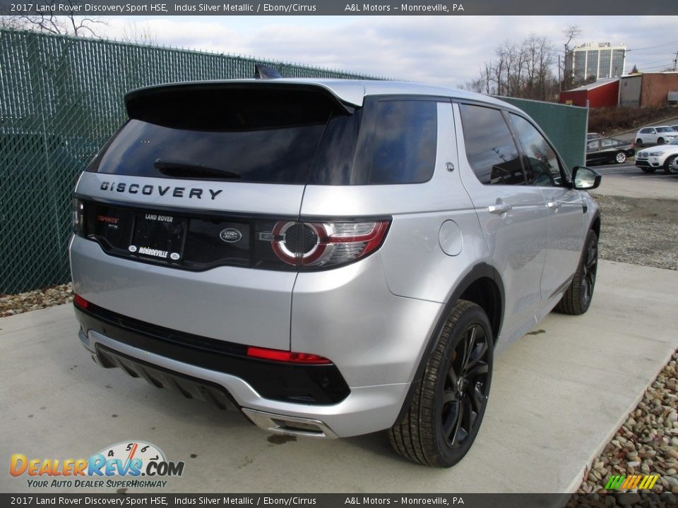 2017 Land Rover Discovery Sport HSE Indus Silver Metallic / Ebony/Cirrus Photo #4