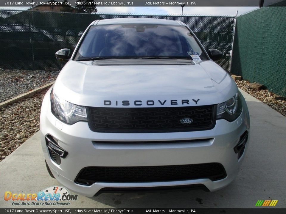 2017 Land Rover Discovery Sport HSE Indus Silver Metallic / Ebony/Cirrus Photo #6