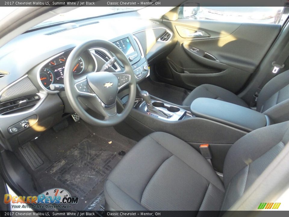 2017 Chevrolet Malibu LS Summit White / Jet Black Photo #7