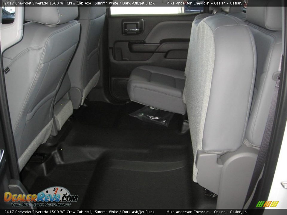 2017 Chevrolet Silverado 1500 WT Crew Cab 4x4 Summit White / Dark Ash/Jet Black Photo #14