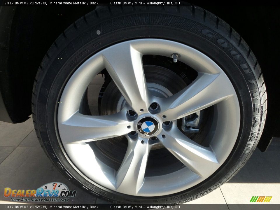 2017 BMW X3 xDrive28i Wheel Photo #4
