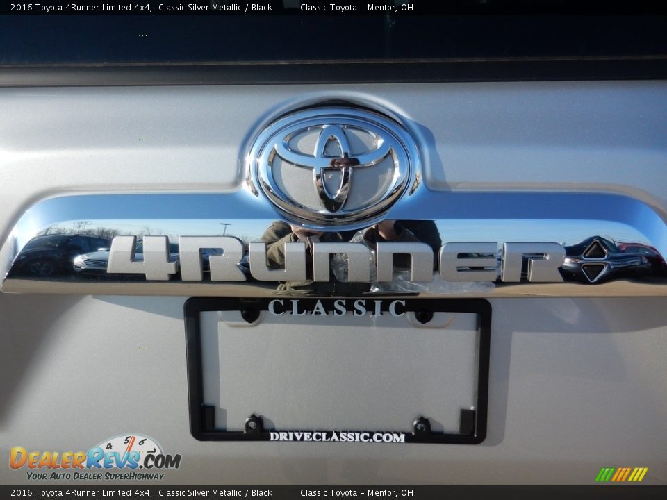 2016 Toyota 4Runner Limited 4x4 Classic Silver Metallic / Black Photo #6