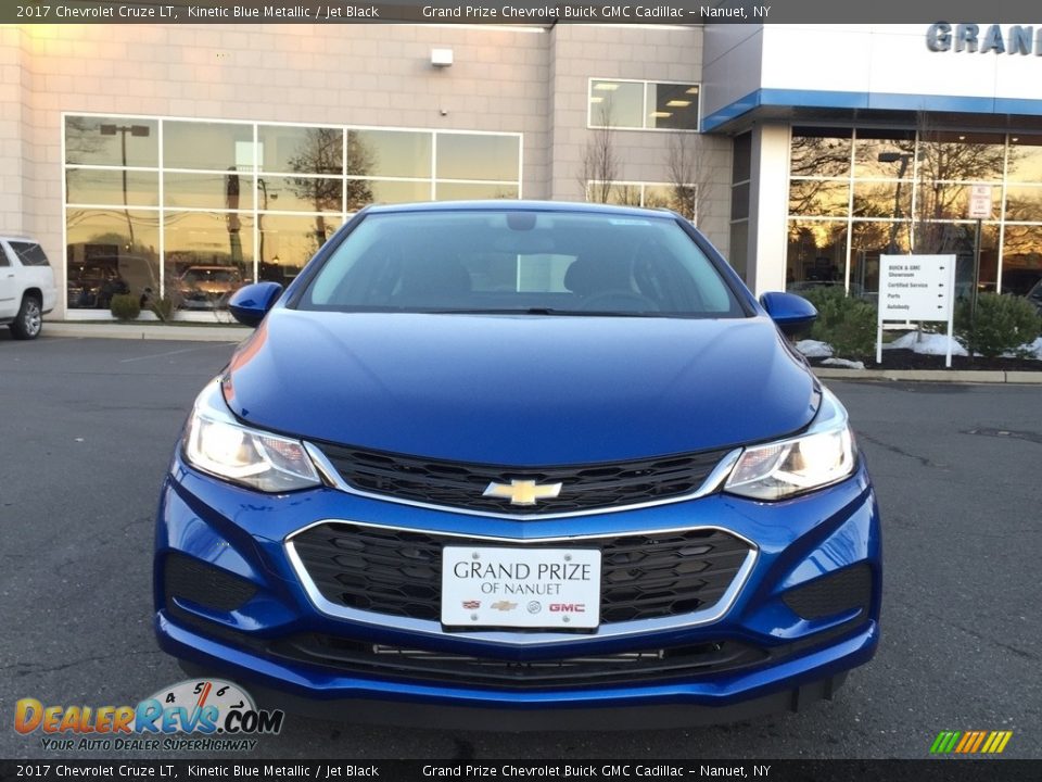 2017 Chevrolet Cruze LT Kinetic Blue Metallic / Jet Black Photo #2