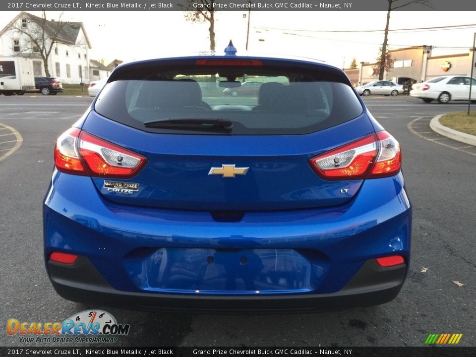 2017 Chevrolet Cruze LT Kinetic Blue Metallic / Jet Black Photo #5