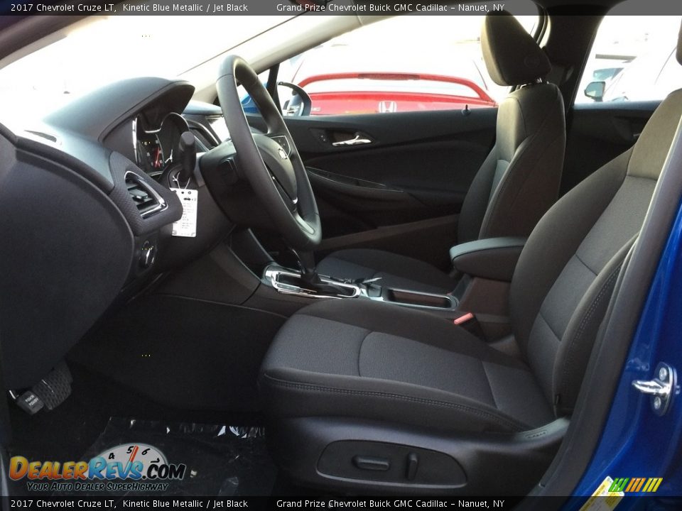 2017 Chevrolet Cruze LT Kinetic Blue Metallic / Jet Black Photo #9