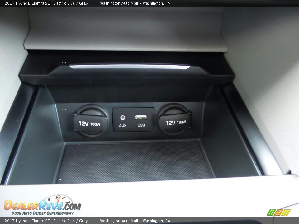 2017 Hyundai Elantra SE Electric Blue / Gray Photo #25