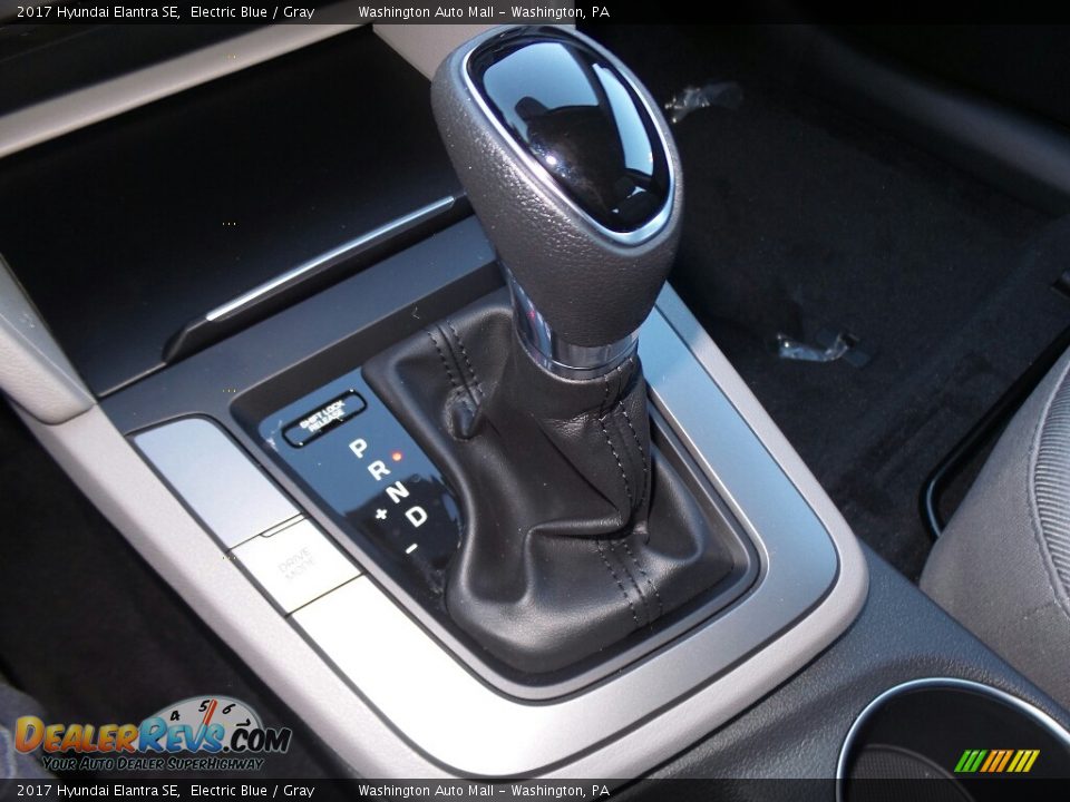 2017 Hyundai Elantra SE Electric Blue / Gray Photo #26
