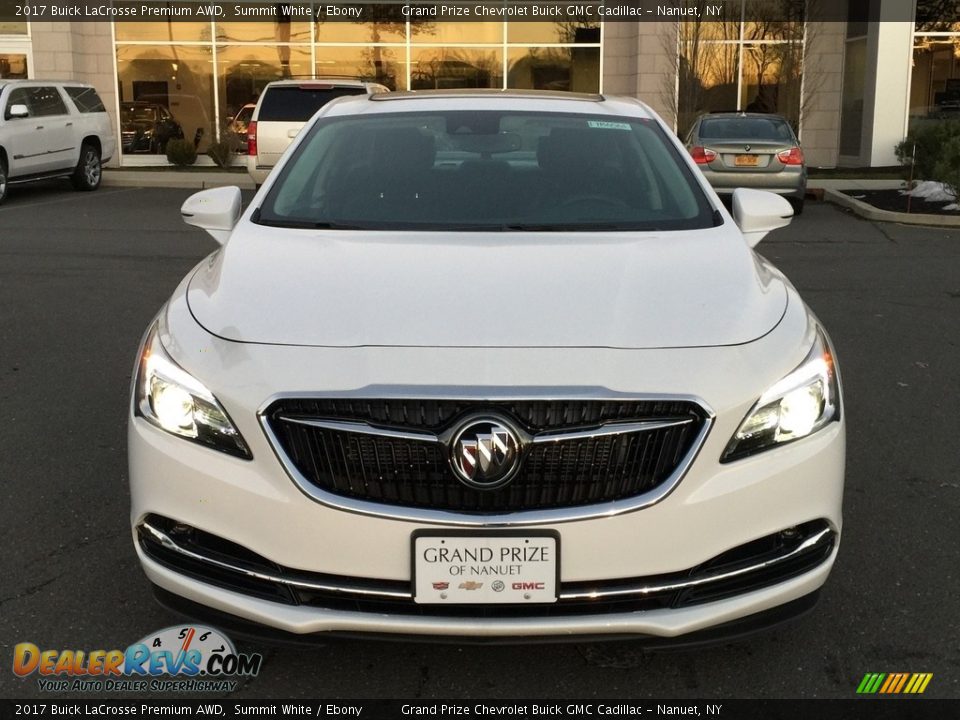 2017 Buick LaCrosse Premium AWD Summit White / Ebony Photo #2