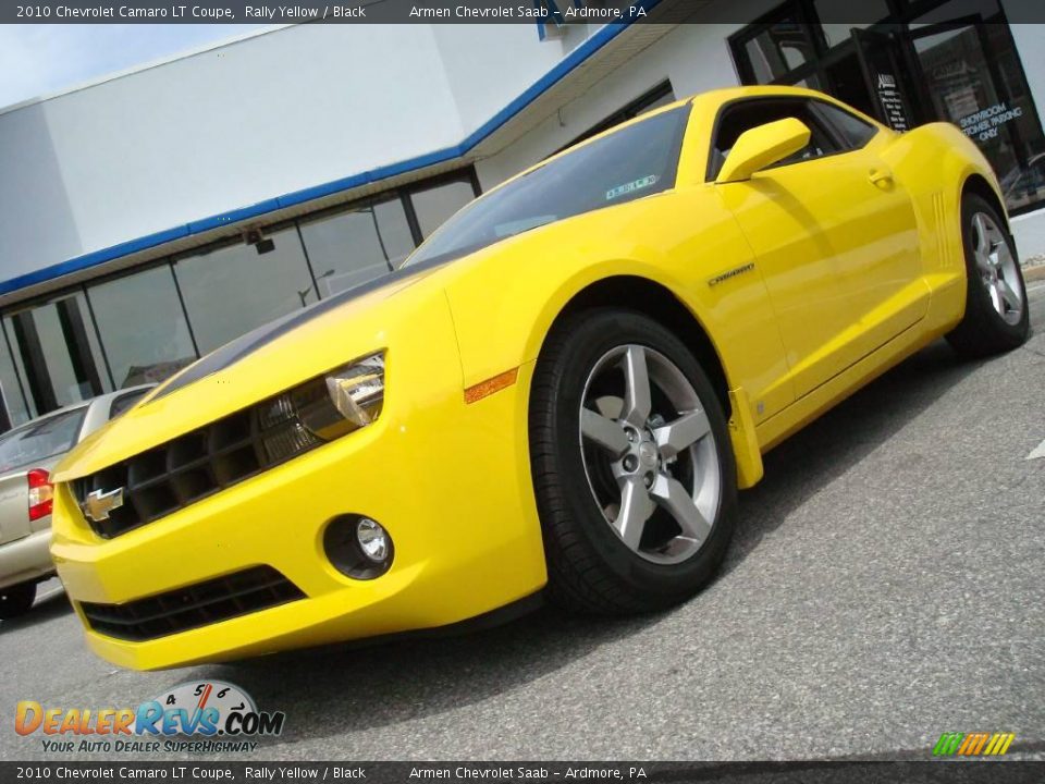 2010 Chevrolet Camaro LT Coupe Rally Yellow / Black Photo #2