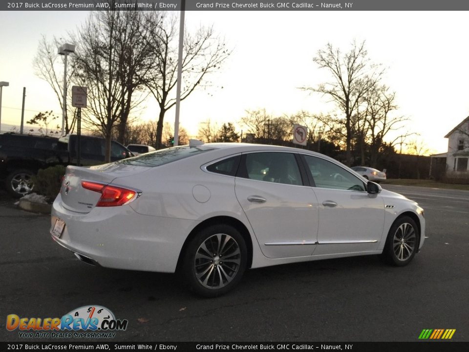 2017 Buick LaCrosse Premium AWD Summit White / Ebony Photo #4