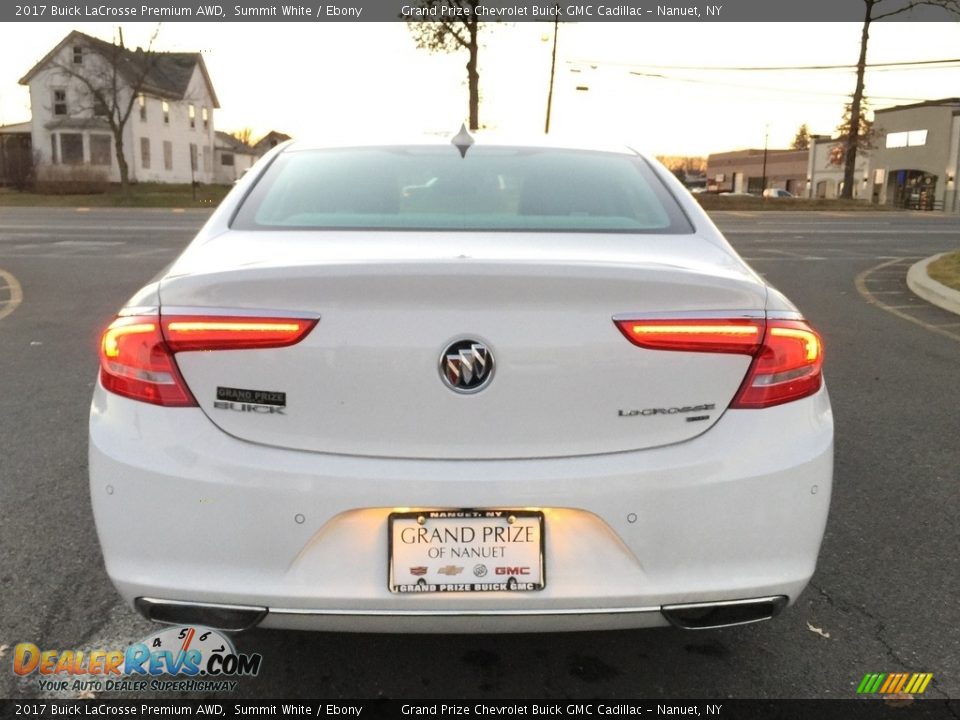 2017 Buick LaCrosse Premium AWD Summit White / Ebony Photo #5