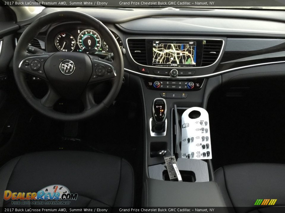 2017 Buick LaCrosse Premium AWD Summit White / Ebony Photo #8