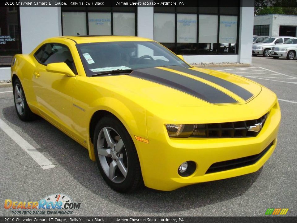 2010 Chevrolet Camaro LT Coupe Rally Yellow / Black Photo #5