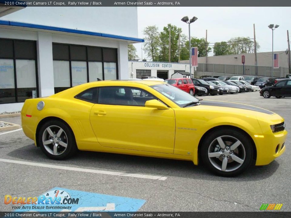 2010 Chevrolet Camaro LT Coupe Rally Yellow / Black Photo #6