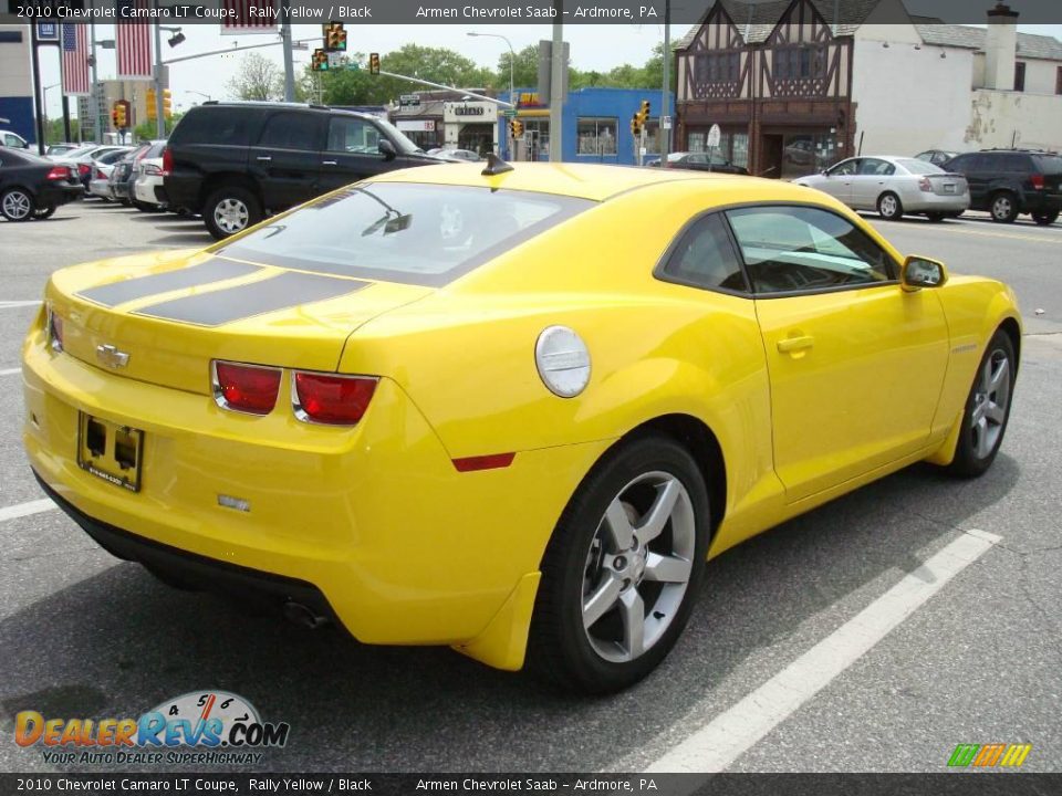2010 Chevrolet Camaro LT Coupe Rally Yellow / Black Photo #7