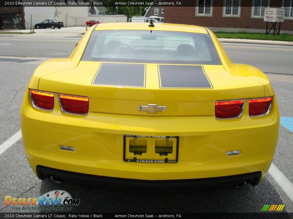 2010 Chevrolet Camaro LT Coupe Rally Yellow / Black Photo #8