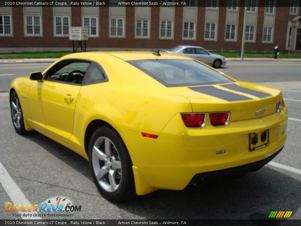 2010 Chevrolet Camaro LT Coupe Rally Yellow / Black Photo #9