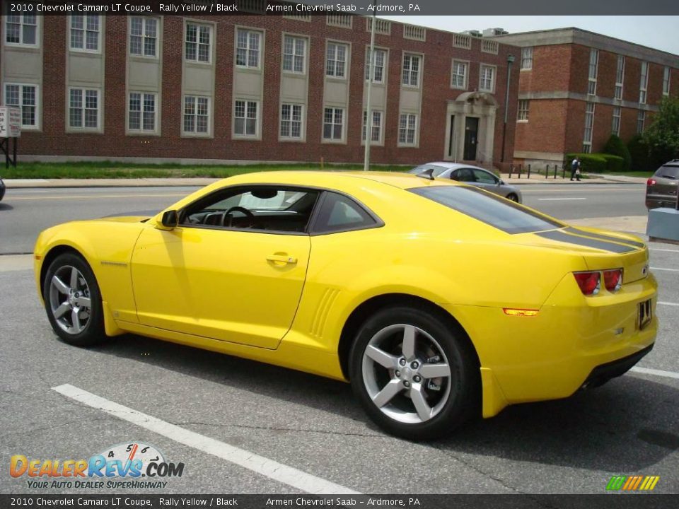 2010 Chevrolet Camaro LT Coupe Rally Yellow / Black Photo #10