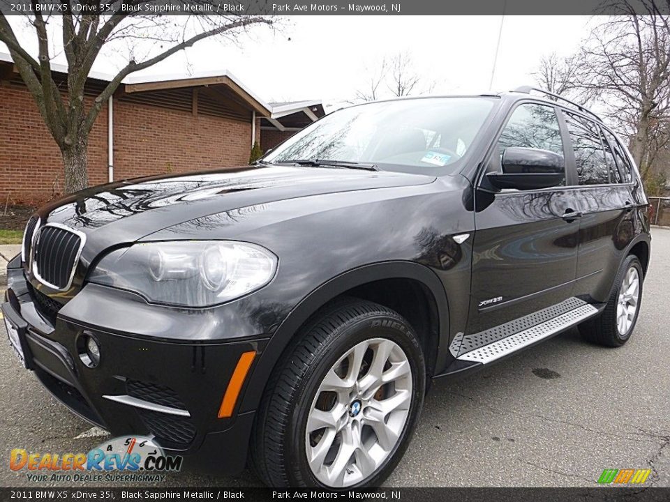 2011 BMW X5 xDrive 35i Black Sapphire Metallic / Black Photo #1