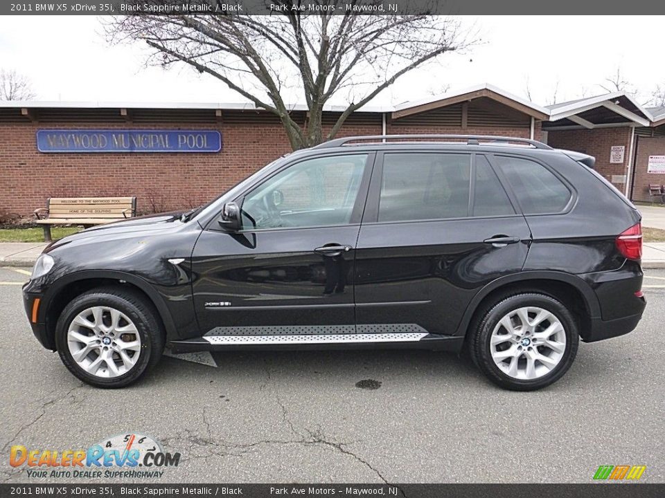 2011 BMW X5 xDrive 35i Black Sapphire Metallic / Black Photo #2