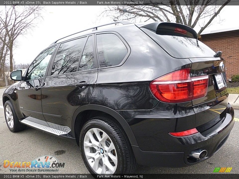 2011 BMW X5 xDrive 35i Black Sapphire Metallic / Black Photo #3