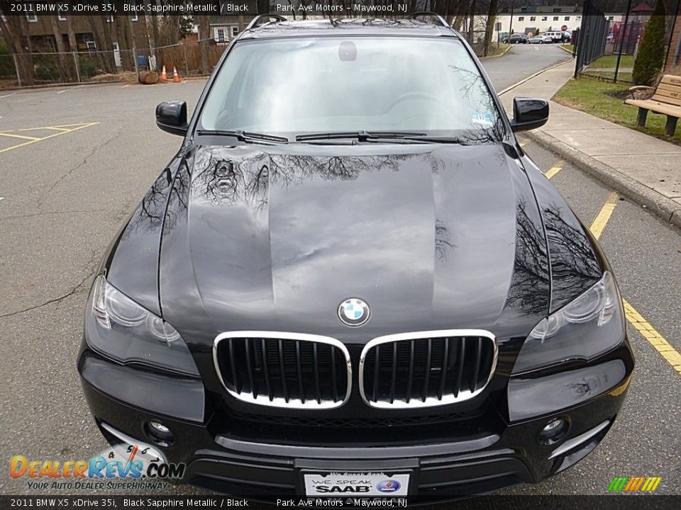 2011 BMW X5 xDrive 35i Black Sapphire Metallic / Black Photo #8