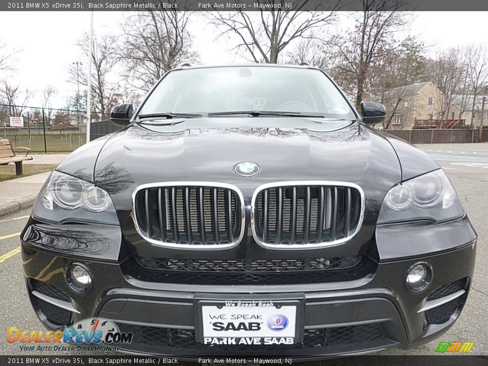 2011 BMW X5 xDrive 35i Black Sapphire Metallic / Black Photo #9