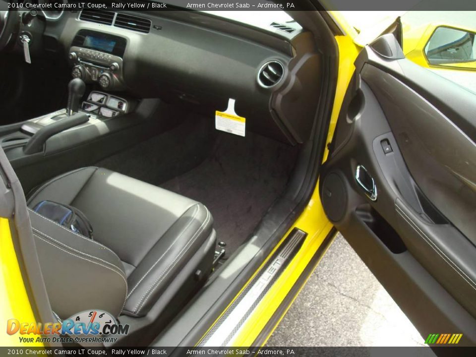 2010 Chevrolet Camaro LT Coupe Rally Yellow / Black Photo #16