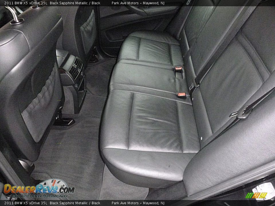 2011 BMW X5 xDrive 35i Black Sapphire Metallic / Black Photo #16