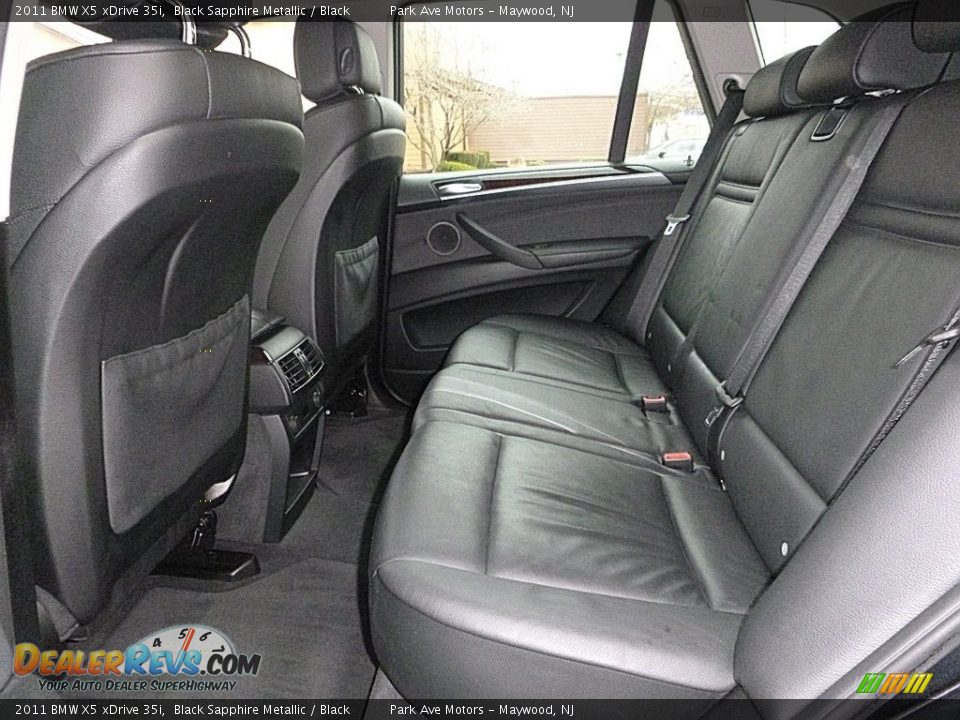 2011 BMW X5 xDrive 35i Black Sapphire Metallic / Black Photo #17