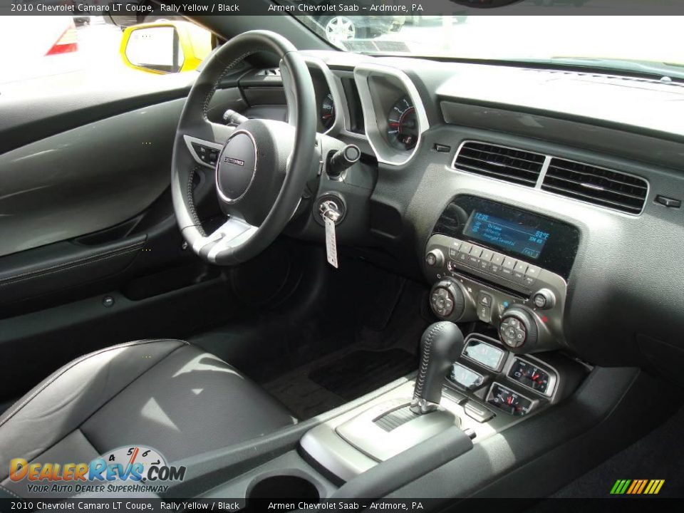 2010 Chevrolet Camaro LT Coupe Rally Yellow / Black Photo #17