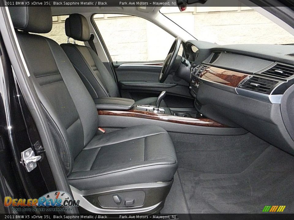 2011 BMW X5 xDrive 35i Black Sapphire Metallic / Black Photo #21