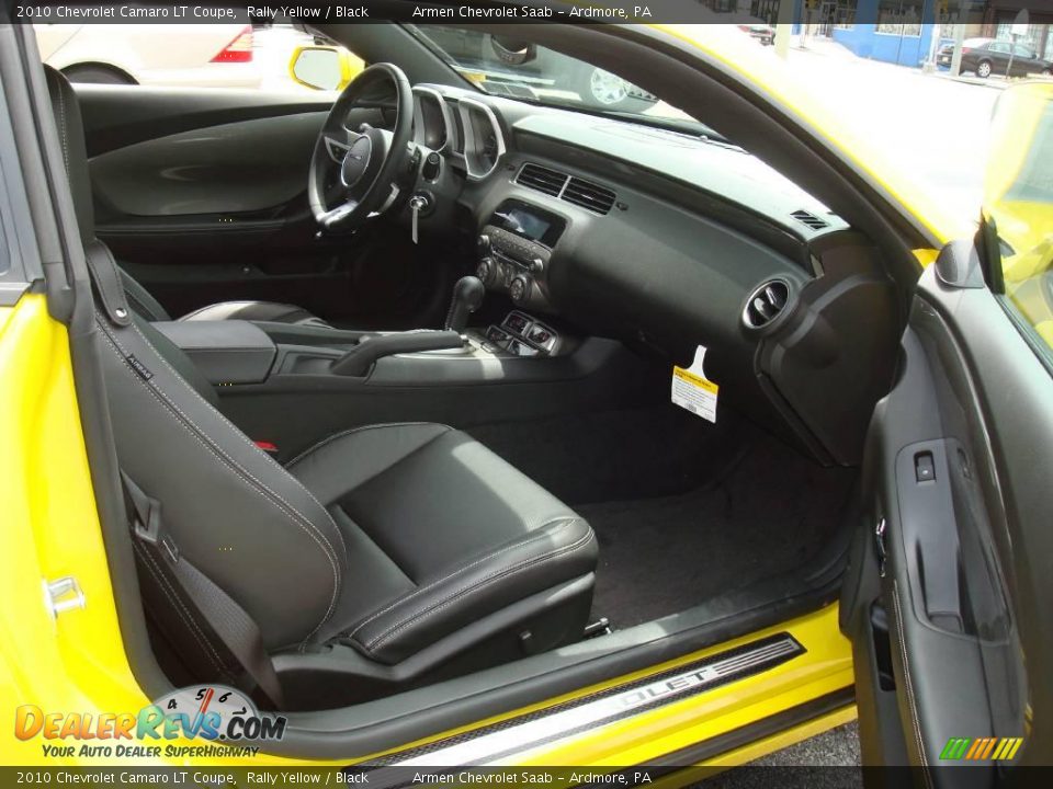 2010 Chevrolet Camaro LT Coupe Rally Yellow / Black Photo #18