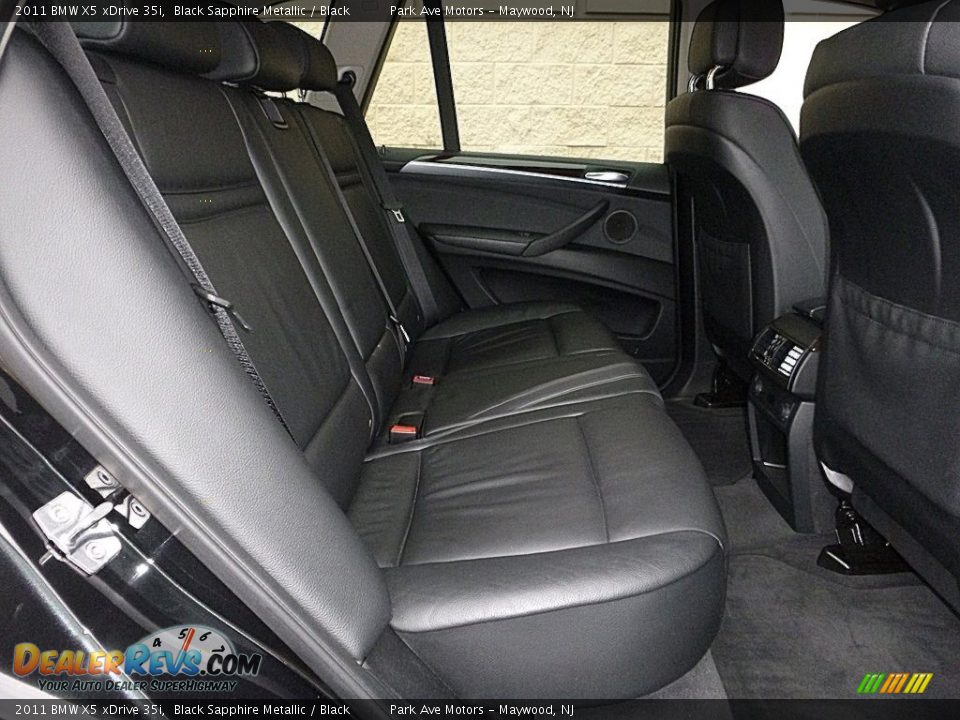 2011 BMW X5 xDrive 35i Black Sapphire Metallic / Black Photo #25