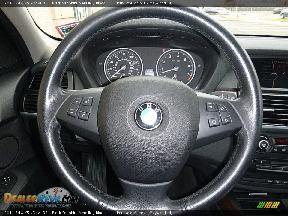 2011 BMW X5 xDrive 35i Black Sapphire Metallic / Black Photo #29
