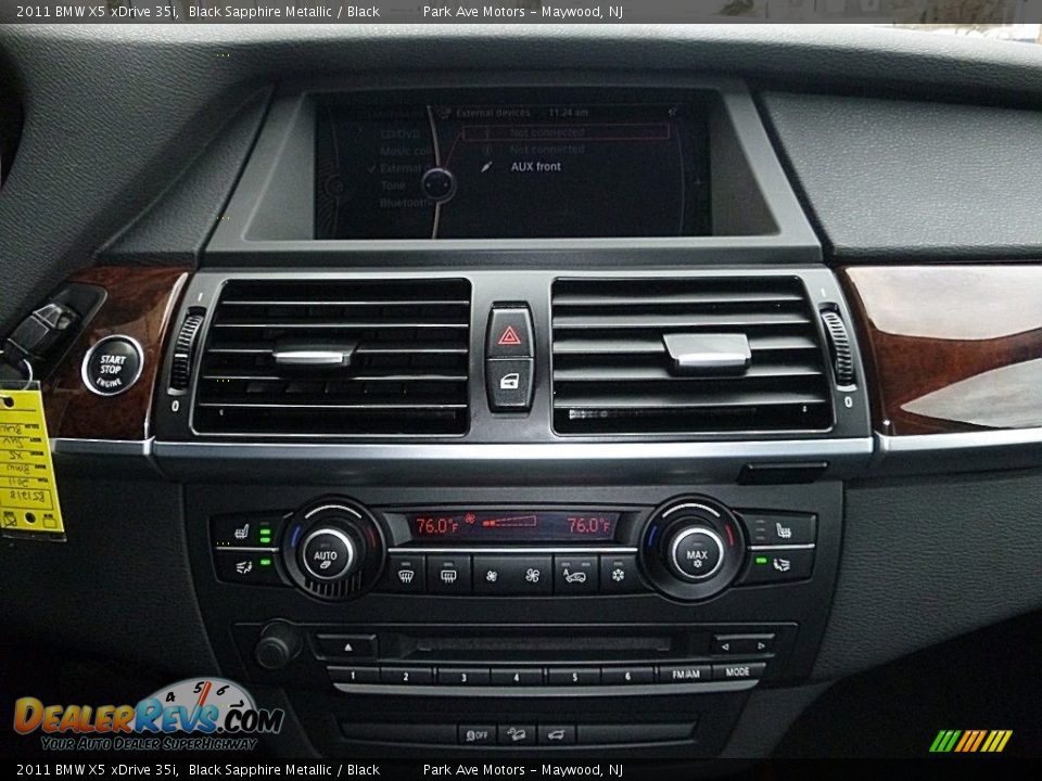 2011 BMW X5 xDrive 35i Black Sapphire Metallic / Black Photo #32
