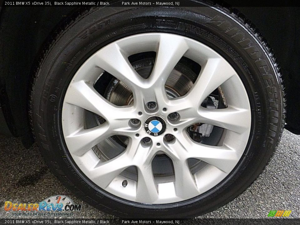 2011 BMW X5 xDrive 35i Black Sapphire Metallic / Black Photo #35