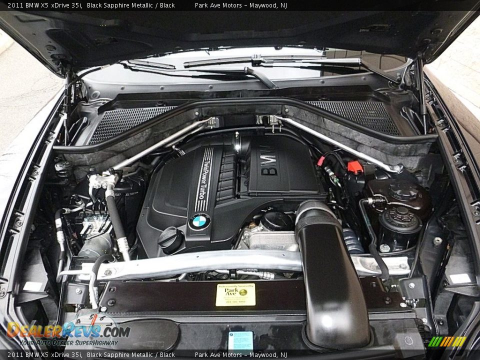 2011 BMW X5 xDrive 35i Black Sapphire Metallic / Black Photo #36
