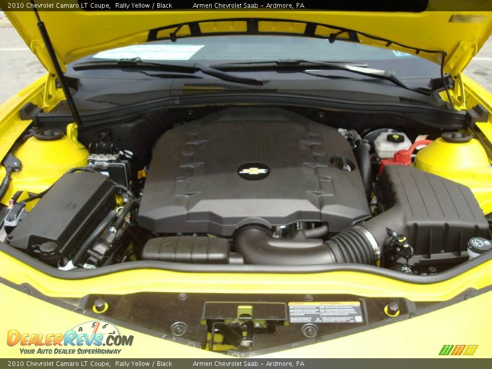 2010 Chevrolet Camaro LT Coupe Rally Yellow / Black Photo #21