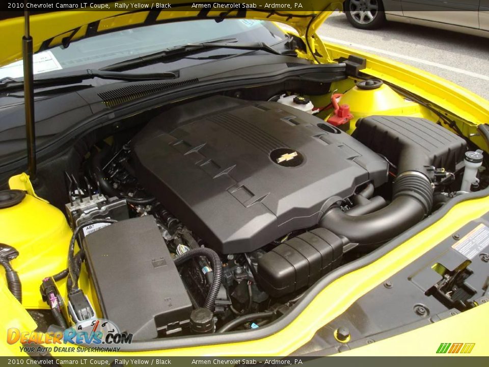 2010 Chevrolet Camaro LT Coupe Rally Yellow / Black Photo #22