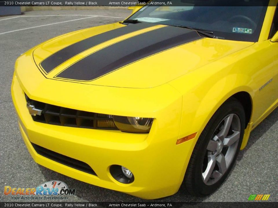 2010 Chevrolet Camaro LT Coupe Rally Yellow / Black Photo #24