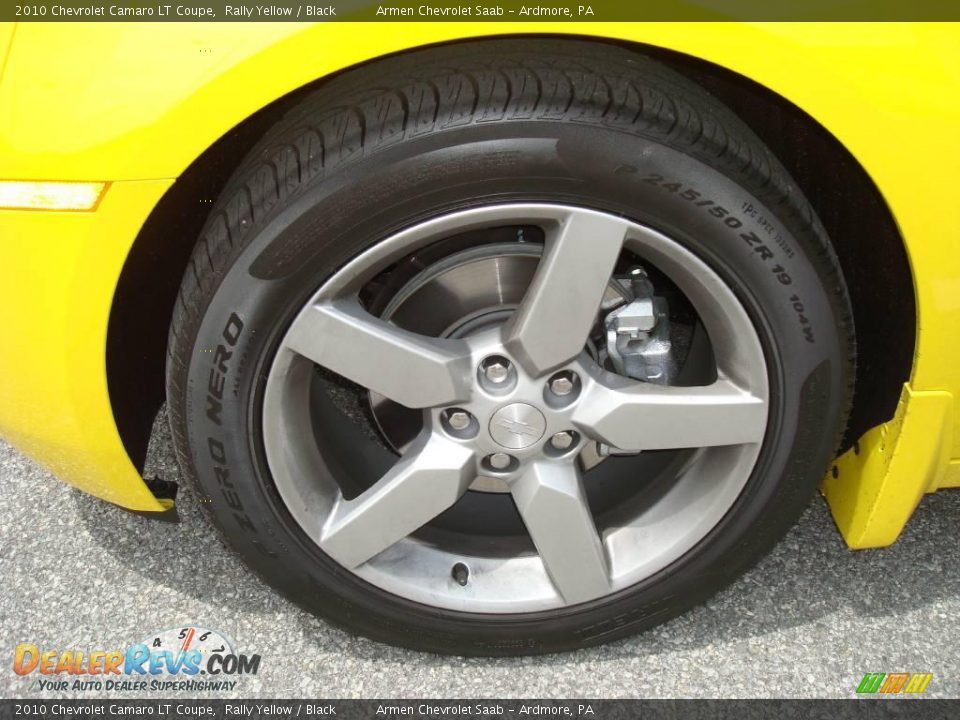 2010 Chevrolet Camaro LT Coupe Rally Yellow / Black Photo #25
